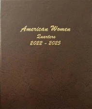 Dansco New Album For American Women Quarters 7141 PD 2022-2025 Long Term Storage