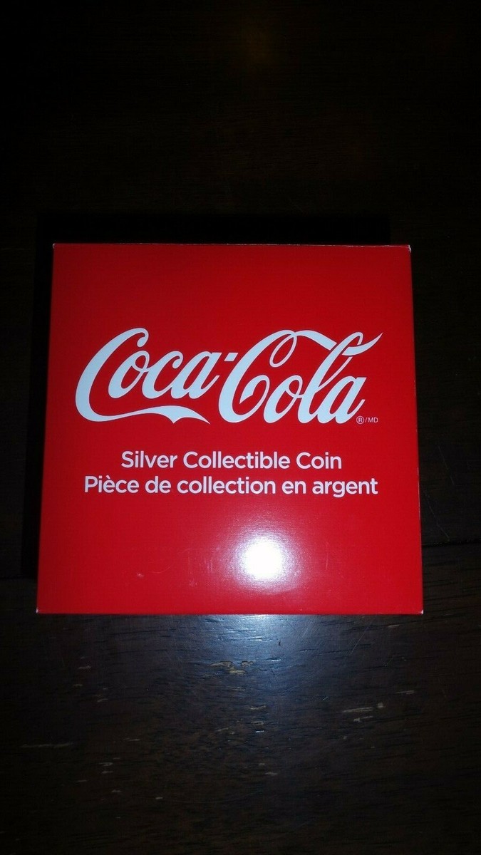 2018 Coca-Cola Collectible Bottle Cap Shaped 6g .999 Silver Proof