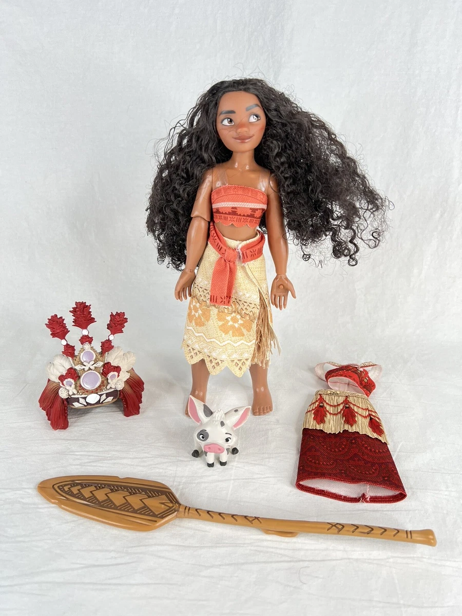 Moana singing doll disney store hotsell