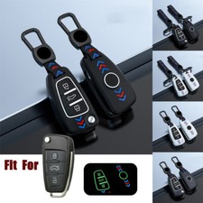 Abs Car Key Fob Case Cover For Audi Tt S3 S4 S5 Q3 Q5 Q7 Rs A1 A2 A3 A4 A5 A6 A8