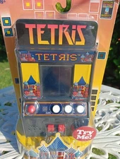 NEW TETRIS Mini 6" Arcade Game Classic Electronic Video Game Retro Basic FUN