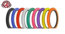 ALTALINE PERFORMANCE BICYCLE WIRE BEAD TIRE 18" X 2.125 COMP III MULITPLE COLORS