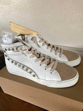 Women's Vintage Havana Excel Studded High Top Sneaker White Multi SZ 7 8-NEW