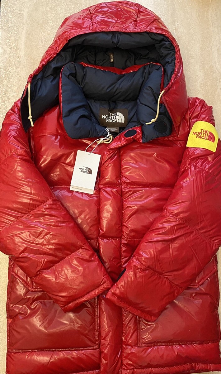 The North Face Brown Label Red Ripstop Down Parka Coat Size S