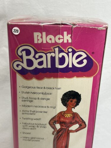 Mattel Barbie Vintage Superstar Black Ebony #1293 Mattel 1979 - Foto 9 di 11