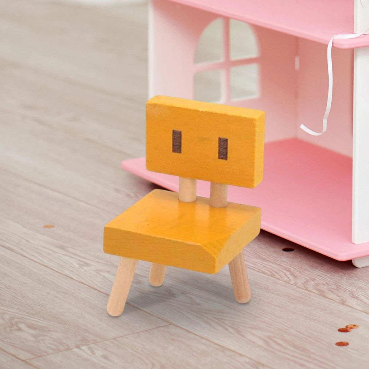 Small wooden chair for desk deals