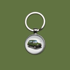 Porte-clés R5 GTL vert mousse