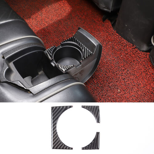Rivestimento pannello supporto coppa acqua posteriore interno fibra di carbonio per Hummer H3 06-10 - Foto 3 di 13