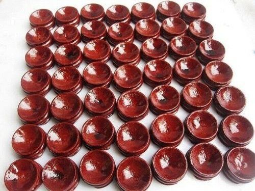 150g 50pcs wooden Stand Small Pedestal Holding CRYSTAL Sphere 28mm/WholesaleAA - Picture 3 of 6