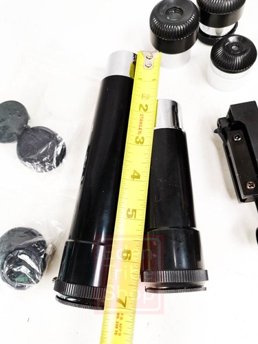 Vintage Tasco 70x 800mm Spacestation Telescope #49070800 w/ Accessories As Shown - Picture 17 of 19