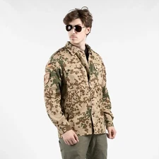 German army desert camo field shirt wustentarn military camouflage jacket 90-00s