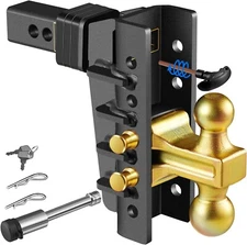 XPE Trailer Hitch 2 Inch Receiver 8 Inch Adjustable Drop Hitch 25,000 LBS