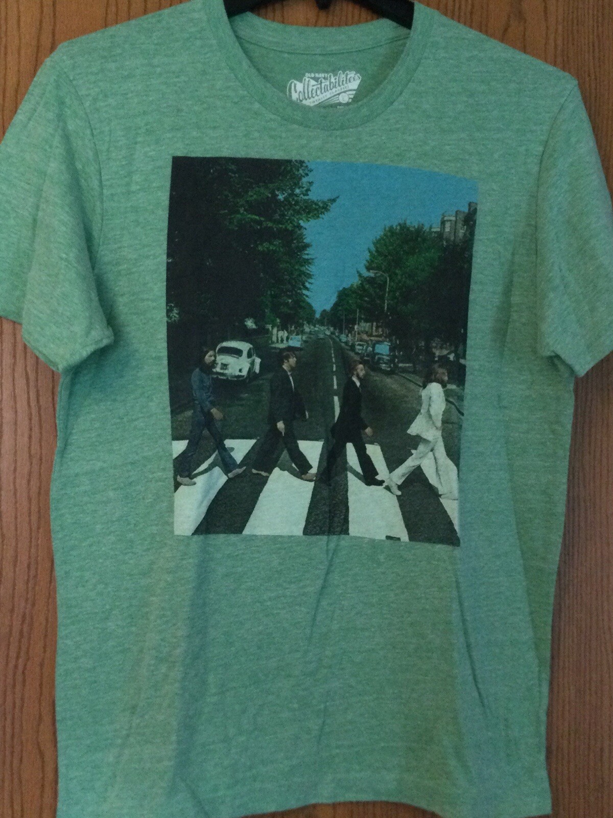 The Beatles Abbey Road Green Shirt L Old Navy