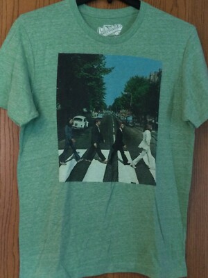The Beatles Abbey Road Green Shirt L Old Navy