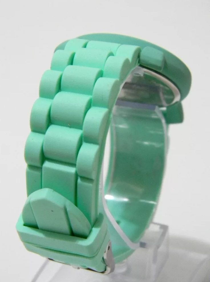 ✔️Geneva Mint Silicone Watch Geneva Mint Women main image 4