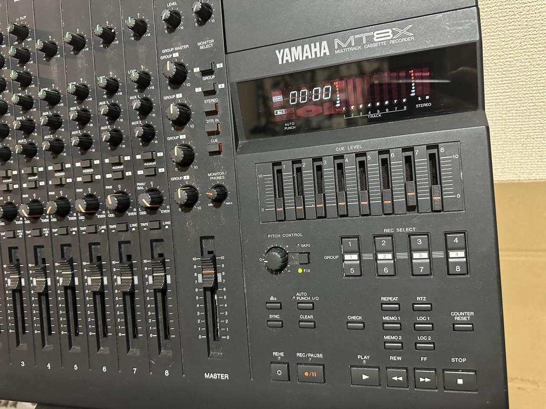 YAMAHA MT8X Multitrack Cassette Tape Recorder 8track Used Maintained