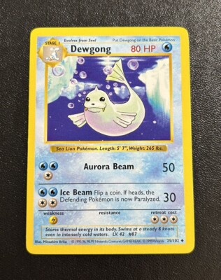 Shadowless Dewgong | eBay