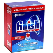 Finish Powerball Automatic Dishwasher Detergent, All in 1 Ultra Powerful Clea...