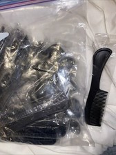 40 Piece Hair Comb 6   Plastic Combs, Sealed In Plastic