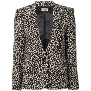 zadig and voltaire leopard jacket