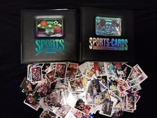 Sports Card Collection Over One Thousand Six Hundred 1,600 Cards  Two Binders