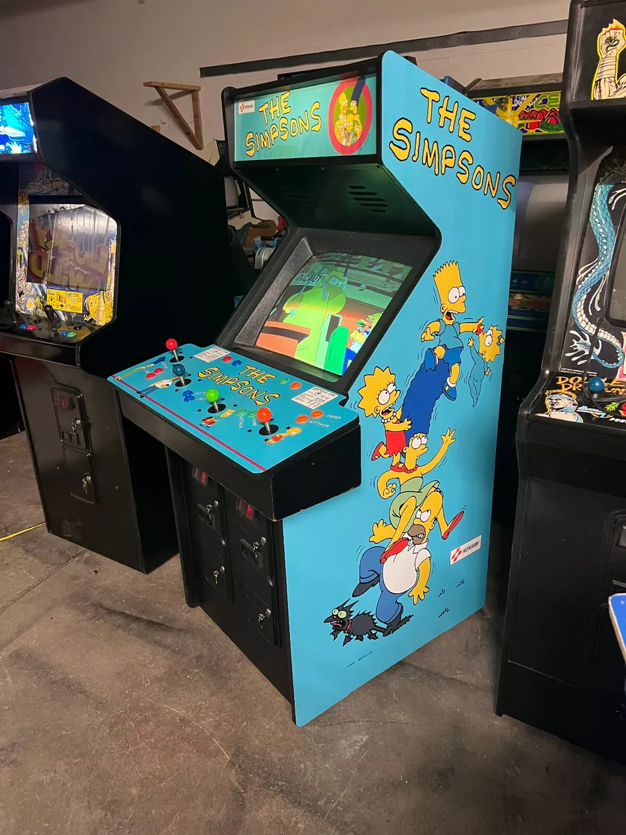 The Simpsons Arcade Machine By Konami