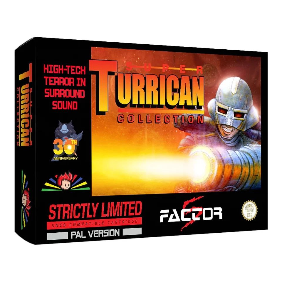 Super Turrican Collection (SNES/Super Nintendo) Strictly Limited NEU/NEW Factor5 - Bild 1 von 1