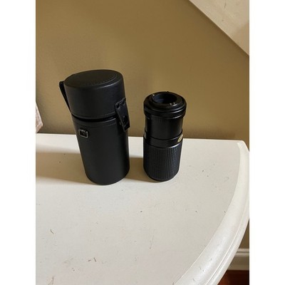 RMC Tokina 80-200mm Made in Japan Telephoto Zoom Lens for Pentax K with Case