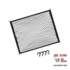 Cargo Net for SUV, Nylon Highly Elastic Storage Net with Fixing Hook,