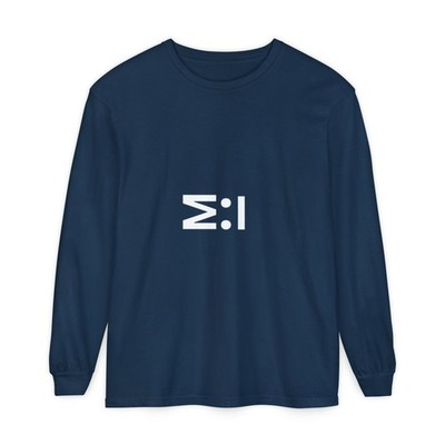 Minimal White Long Sleeve T-Shirt