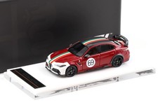 1:64 Motorhelix Alfa Romeo Giulia GTAm Rosso GTA Red #69 MH64009RI