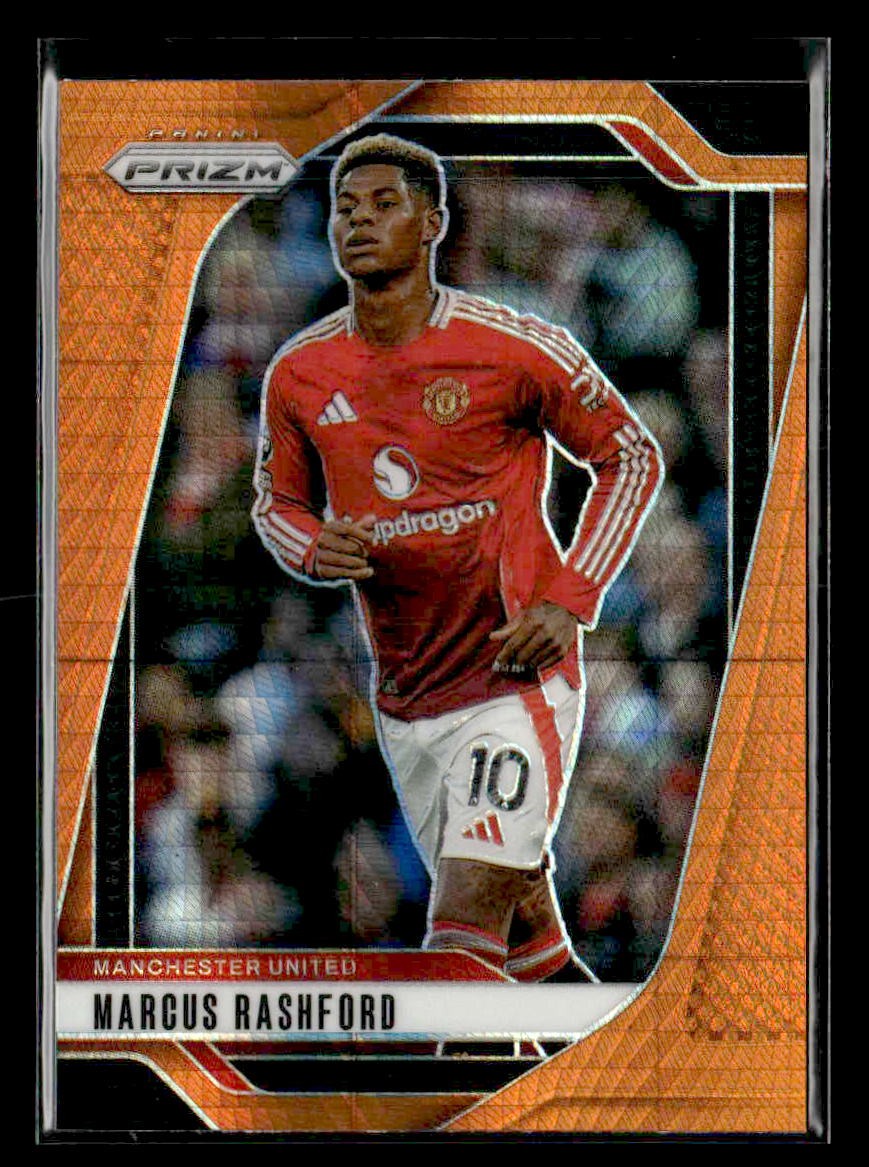 2024-25 Panini Prizm Premier League - Orange Hyper - #126 Marcus
