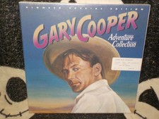 Gary Cooper Adventure Collection PSE Box Set NEW SEALED Laserdisc Free Ship 50