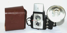 Kodak Brownie Vintage Starflex Camera Dakon Lens  Kodalite Midget Flashholder