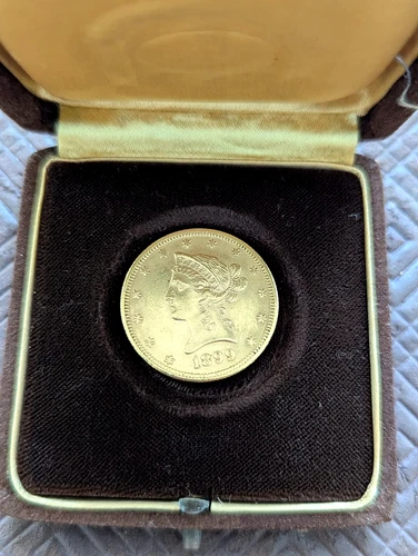 1899 gold coin  Liberty Head Half Eagle - PCGS MS-64 CAC - $10