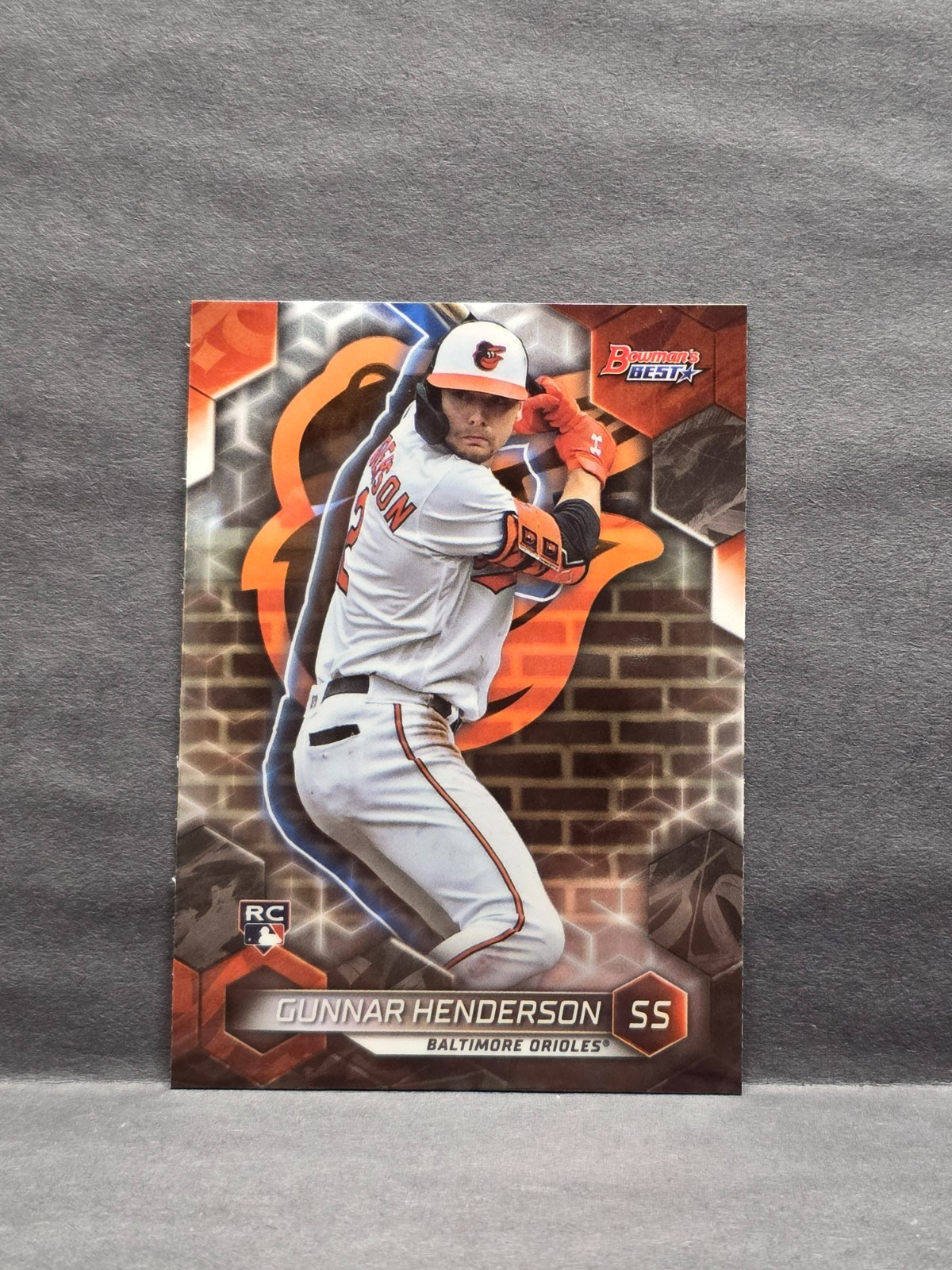 GUNNAR HENDERSON - 2023 Bowman's Best #26 (RC) Baltimore Orioles