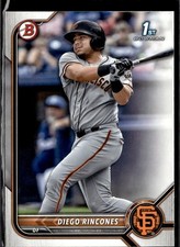 2022 Bowman #BP-65 Diego Rincones San Francisco Giants 1st Bowman