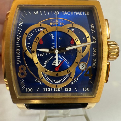 Cinturino Invicta Uomo Modello 15795 S1 Rally Pelle Nero - Foto 2 di 9