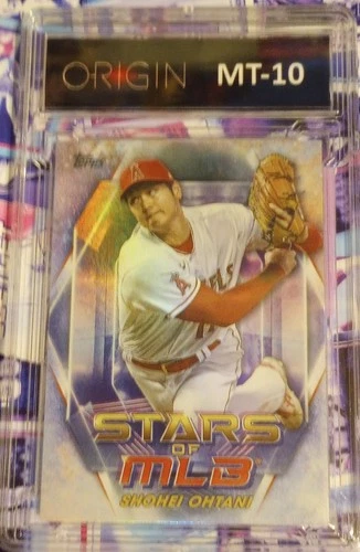 2023 Topps Series 1 - Stars of Mlb Shohei Ohtani #SMLB-21 Graded Mint 10 Card