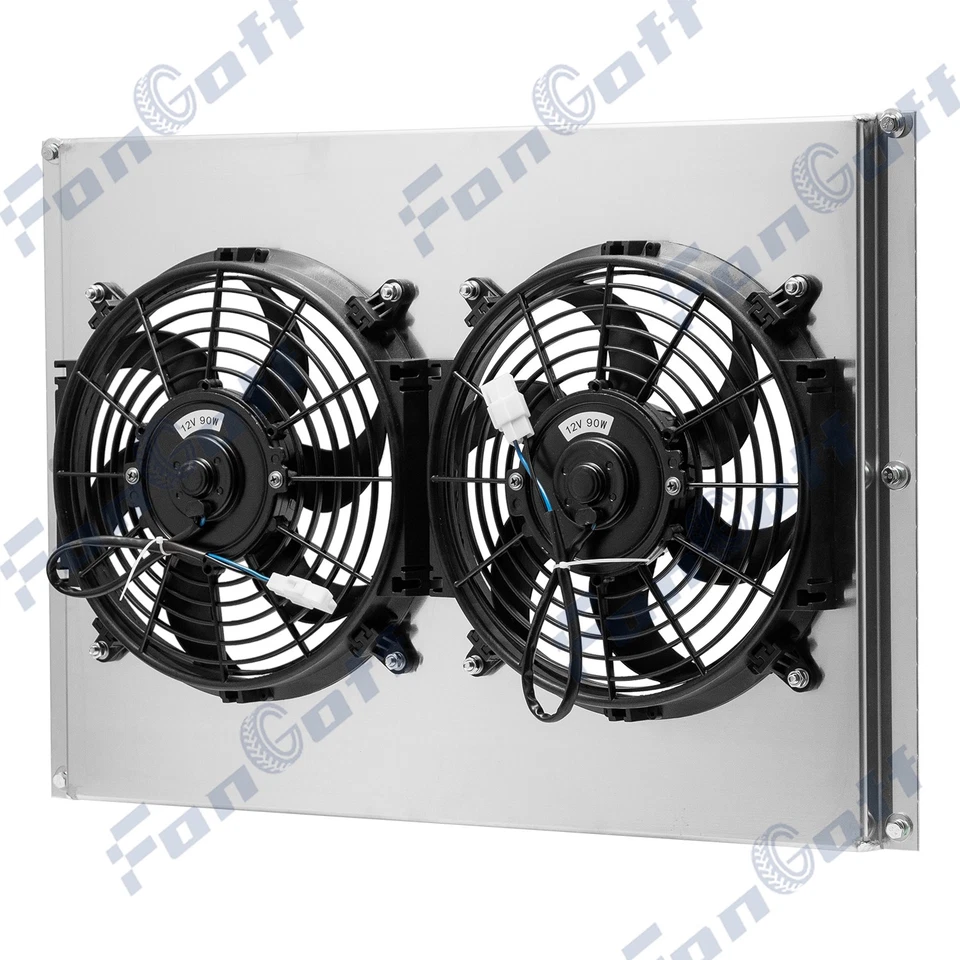 Shroud Electric Fan Fit 66-70 Dodge Monaco Polara/67-70 Chrysler Imperial 7.2L Foto 4 de 4