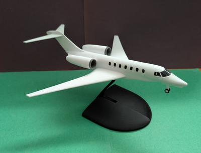 #ad HO 1 87 scale Citation X business jet Oprah Winfrey Tiger Woods Celine Dion jet $42.95