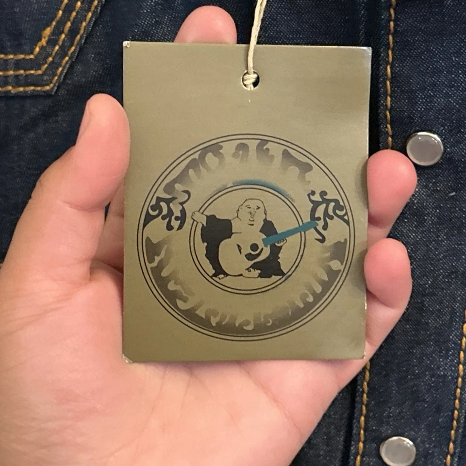 NUEVO CON ETIQUETAS True Religion Para hombres 3XL Super T Western Camisa Denim Perla A Presión Hecha en EE. UU. Foto 4 de 4