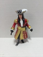 Captain Hook Tall Terror Figure Swashbuckling Peter Pan Mattel Vintage 1991