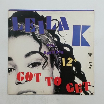 LEILA K w/ROB n RAZ Got To Get AD19932 12'' Vinyl VG+near++ Cover VG+ 1989 WoC&L