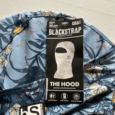 Blackstrap The Hood Balaclava Adult One Size Floral USA Made Unisex‎ Winter Blackstrap The Hood Balaclava Floral Blue One Size Unisex  main image 4