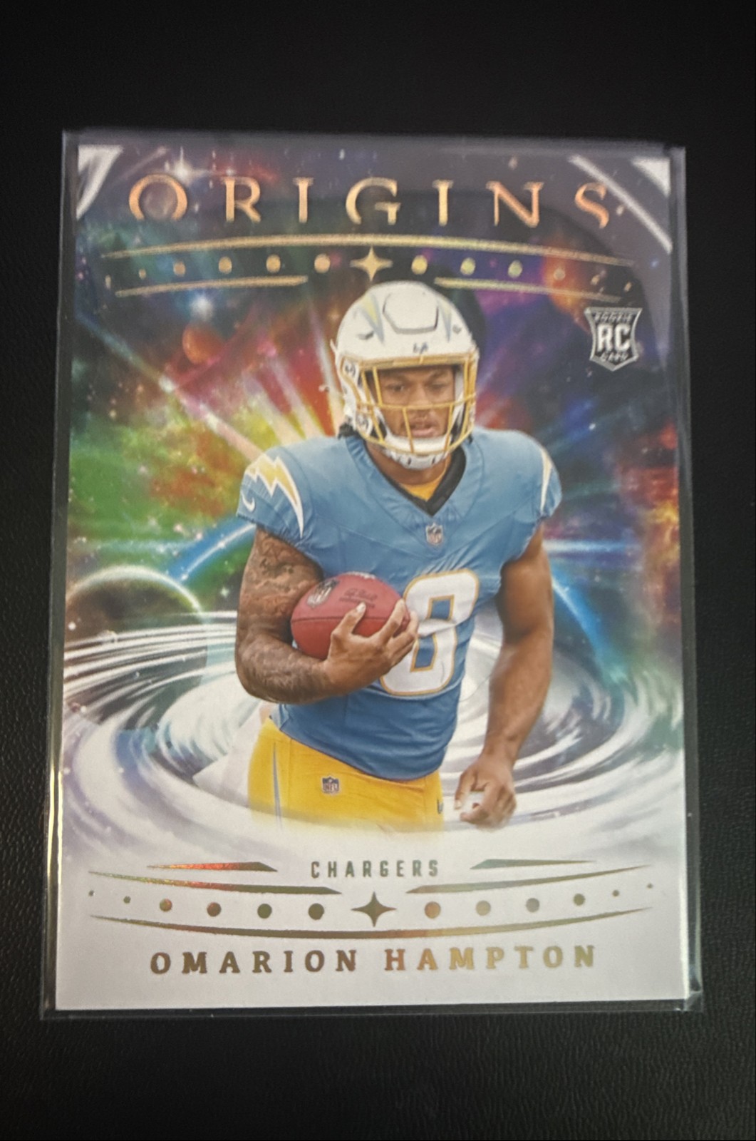 2025 Panini Origins - Rookies Omarion Hampton, Omarion Hampton #134 (RC)