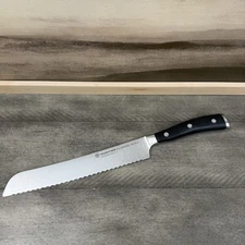 Williams Sonoma Wusthof Classic Ikon 8" Bread Knife Only Scuffed NWOB