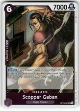 Scopper Gaban OP13-067 Foil Carrying On His Will NM