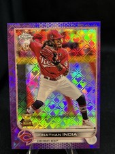 2022 Topps Chrome Logofractor Edition Johnathan India #102 Purple Refractor /250
