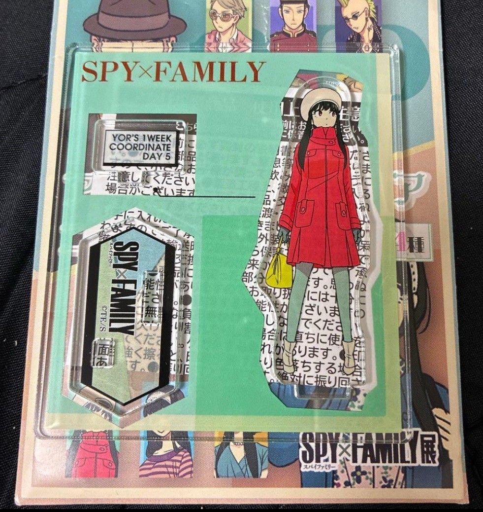Spy x Family Exhibition Mini Acrylic Stand Yor Forger Daily Coordinate Day 5